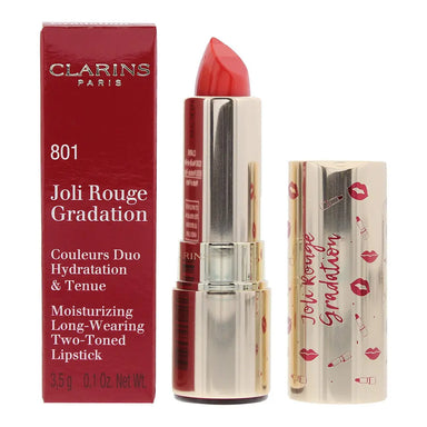 Clarins Joli Rouge Gradation 801 Coral Lipstick 3.5g Clarins