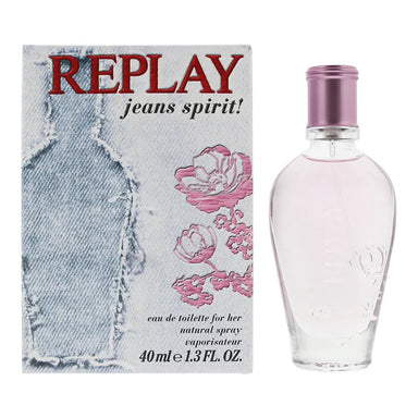 Replay Jeans Spirit For Her Eau De Toilette 40ml Replay