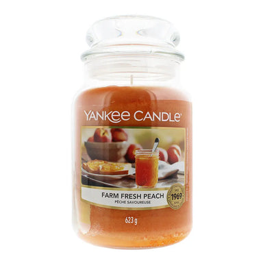 Yankee Farm Fresh Peach Candle 623g Yankee