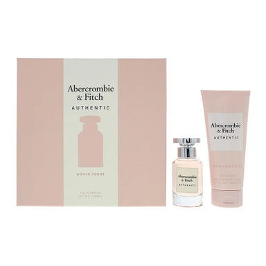 Abercrombie  Fitch Authentic Woman 2 Piece Gift Set: Eau De Parfum 50ml - Body Lotion 200ml Abercrombie and Fitch
