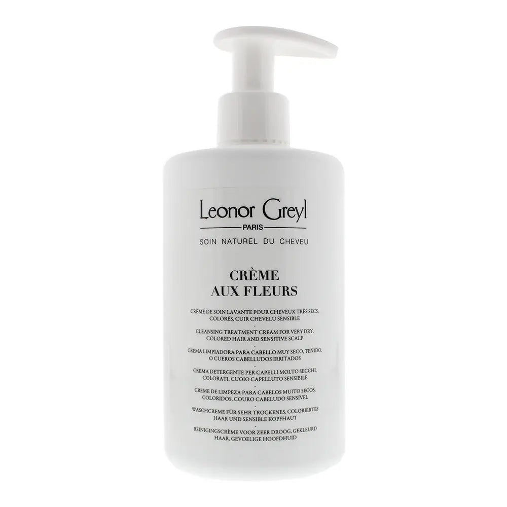 Leonor Greyl Creme Aux Fleurs Cleansing Treatment Cream For Very Dry Colored Hair And Sensitive Scalp 500ml Leonor Greyl