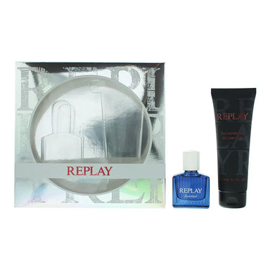 Replay Essential For Him 2 Piece Gift Set: Eau De Toilette 30ml - Shower Gel 100ml Replay