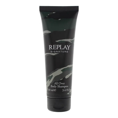 Replay Signature For Man All Over Body Shampoo 100ml Replay