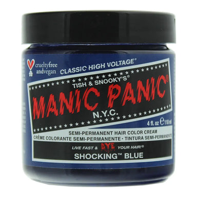 Manic Panic High Voltage Shocking Blue Hair Dye 118ml Manic Panic