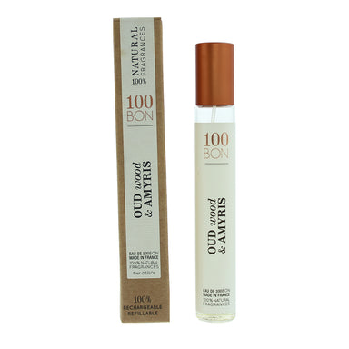 100 Bon Oud Wood  Amyris Refillable Eau De Parfum 15ml 100 BON