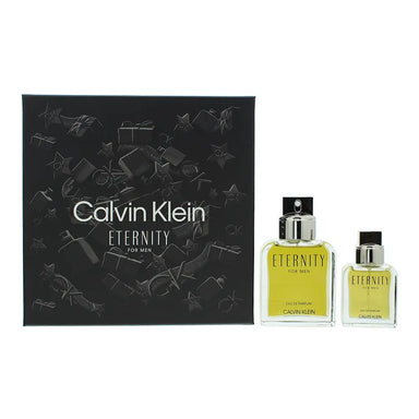 Calvin Klein Eternity For Men 2 Piece Gift Set: Eau De Parfum 100ml - Eau De Parfum 30ml Calvin Klein