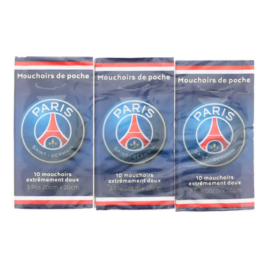 EPL Paris Saint - Germain Tissues 6 Pack Epl