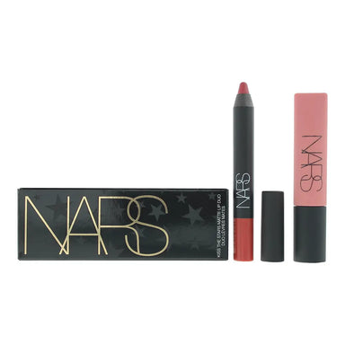 NARS Kiss The Stars Matte Lip Duo Gift Set: Lip Pencil Dolce Vita 2.4g - Lip Color Dolce Vita 7.5ml Nars