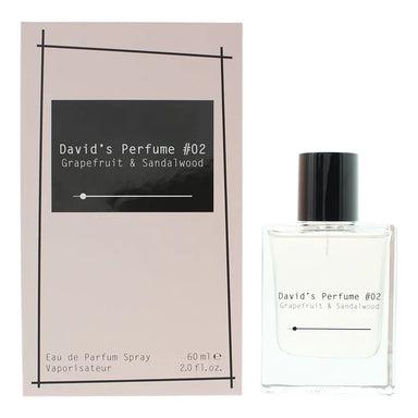 David Dobrik David's Perfume #02 Grapefruit  Sandalwood Eau De Parfum 60ml David Dobrik