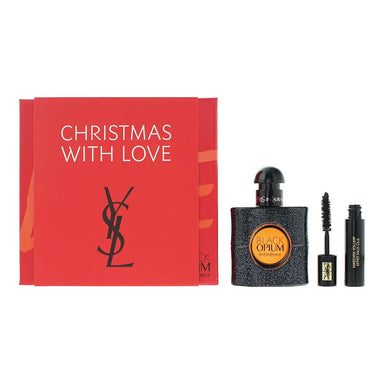 Yves Saint Laurent Black Opium 2 Piece Gift Set: Eau De Parfum 30ml - Mini Mascara Yves Saint Laurent