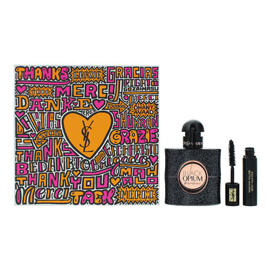 Yves Saint Laurent Black Opium 2 Piece Gift Set: Eau De Parfum 30ml - Mascara 2ml Yves Saint Laurent