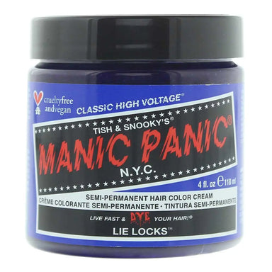Manic Panic Classic High Voltage Lie Locks Semi-Permanent Hair Colour Cream 118ml Manic Panic