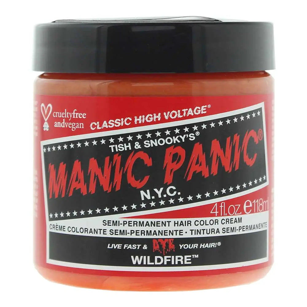 Manic Panic Classic High Voltage Wildfire Semi-Permanent Hair Colour Cream 118ml Manic Panic