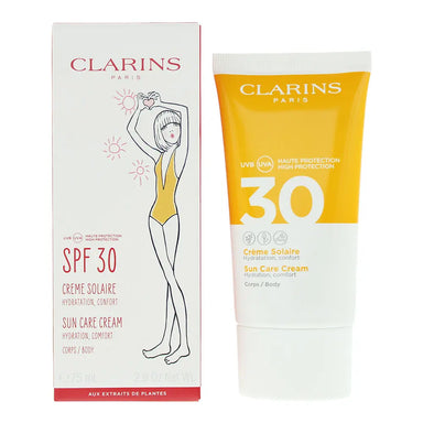Clarins Pick  Love Spf 30 Sun Care Body Cream 75ml Clarins