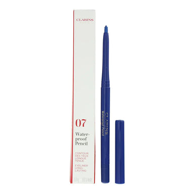 Clarins Water Proof Pencil 07 Blue Lily Eyeliner 0.28g Clarins