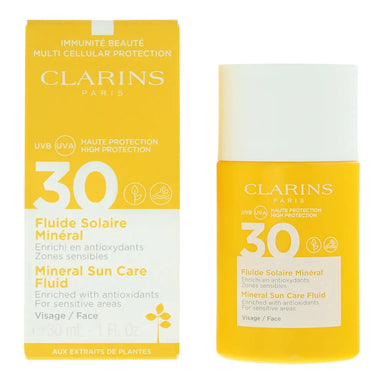 Clarins Mineral Sun Care Spf 30 Face Sun Cream 30ml Clarins