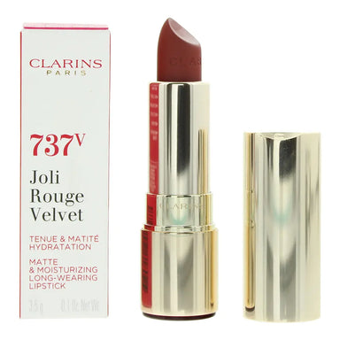Clarins Joli Blush Velvet Matte  Moisturizing Long-Wear 737V Spicy Cinamon Lipstick 3.5g Clarins