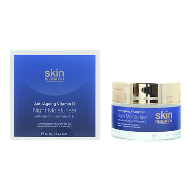 Skin Research Anti-Ageing Vitamin D Night Moisturiser 50ml Skin Research