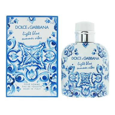 Dolce  Gabbana Light Blue Summer Vibes Pour Homme Eau de Toilette 125ml Dolce and Gabbana