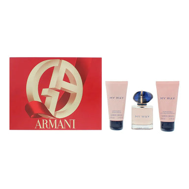 Giorgio Armani My Way 3 Piece Gift Set: Eau de Parfum 50ml - Shower Gel 50ml - Body Lotion 50ml Giorgio Armani