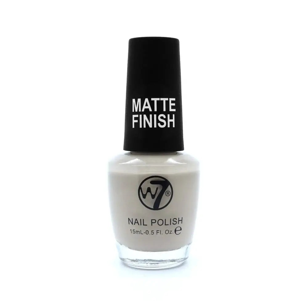 W7 Cosmetics Grey Nail Polish 15ml - The Beauty Store