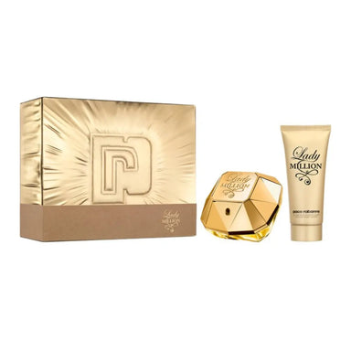Paco Rabanne Lady Million Gift Set EDP 80ml + Body Lotion 100ml - The Beauty Store