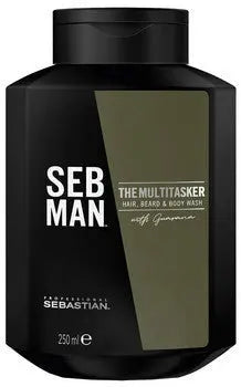 Sebastian Seb Man The Multitasker Hair, Beard, Body Wash 250ml - The Beauty Store
