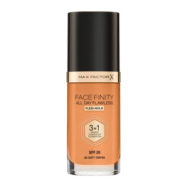 Max Factor Face Finity All Day Flawless 3 In 1 84 Soft Toffee Foundation 30ml Max Factor