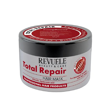 Revuele Professional Total Repair Hair Mask for Dry Damaged Hair 500ml - The Beauty Store