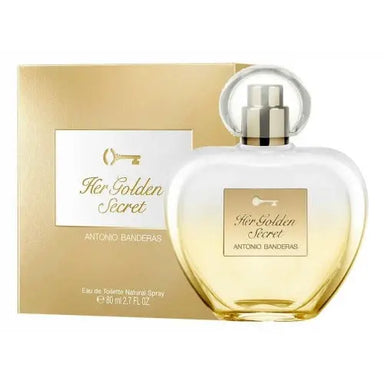 Antonio Banderas The Golden Secret for Women Eau de Toilette Spray 80ml - The Beauty Store