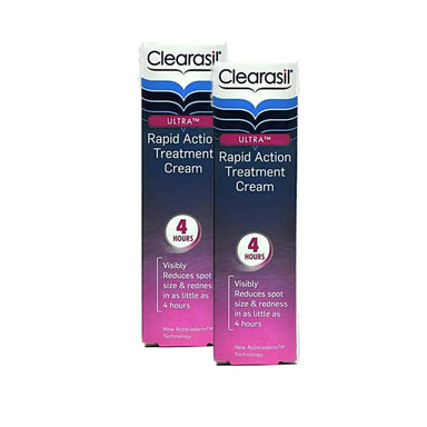 Clearasil Ultra Rapid Action Treatment Cream 25ml Pack of 2 Clearasil