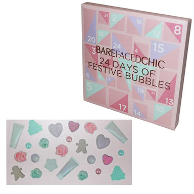 Bare Faced Chic 24 Days of Festive Bubbles Advent Calendar - The Beauty Store