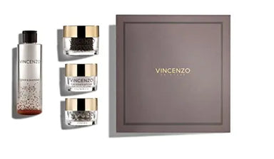 Vincenzo Skincare Caviar & Diamond Box Set Vincenzo