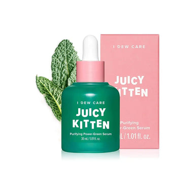 I Dew Care Juicy Kitten Power Green Serum 30ml - The Beauty Store