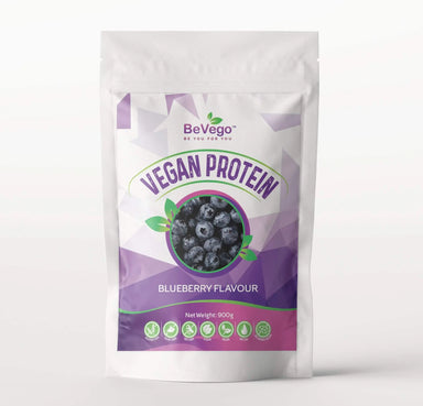 BeVego Vegan Protein Powder 900g - Blueberry Flavour