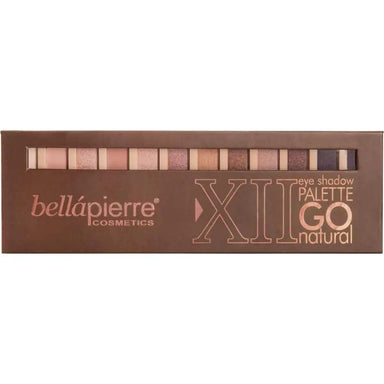 Bellapierre Cosmetics XII Eye Shadow Palette - Go Natural