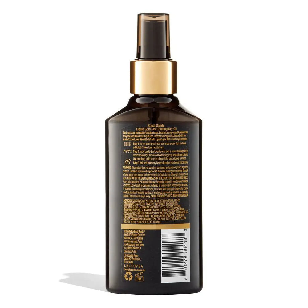 Bondi Sands Liquid Gold Self Tanning DryOil 150ml — The Beauty Store