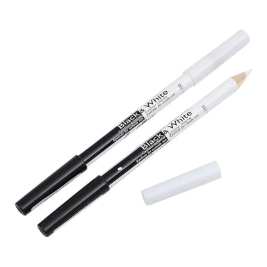 Saffron LONDON Black & White Double-Ended Eyeliner Pencil Saffron