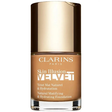 Clarins Skin Illusion Velvet Hydrating Mattifying Foundation 30ml 114N Cappuccino - The Beauty Store