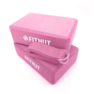 FITHUT Yoga Block EVA Pack - Pink