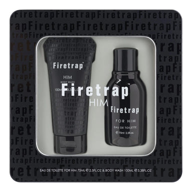 Firetrap for Him Gift Set EDT 75ml & Body Wash 150ml - The Beauty Store