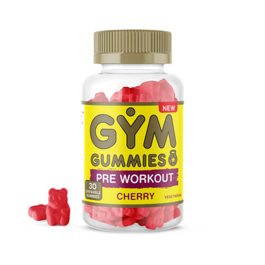Gym Gummies Pre Workout Cherry - 30 chewable gummies Gym gummies