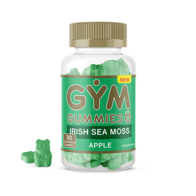 Gym Gummies Irish Sea Moss Apple - 30 chewable gummies Gym gummies