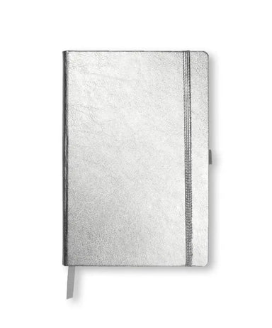 ICE London Metallic Notebook - Silver - The Beauty Store