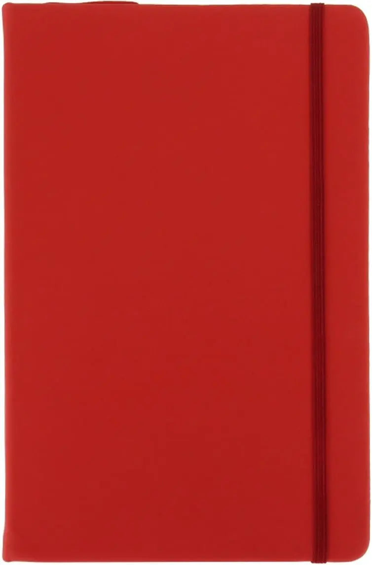 ICE London VELVET NOTEBOOK A5 RED - The Beauty Store