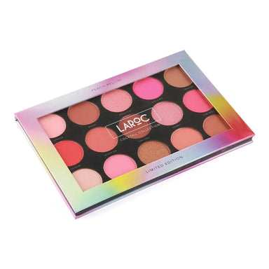 LaRoc 15 Colour Cocktail Eyeshadow Palette - Peach Bellini - The Beauty Store