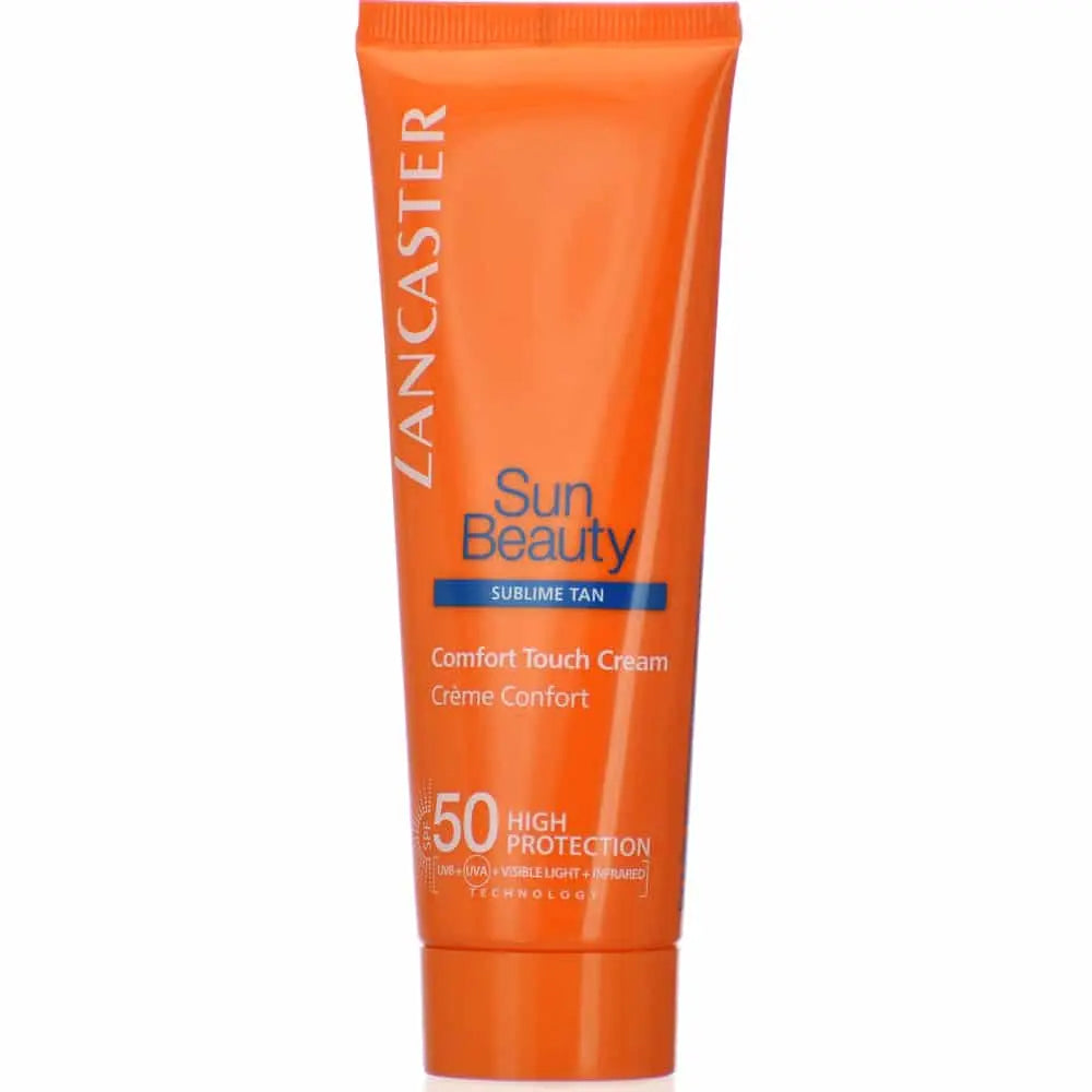 Lancaster Sun Comfort Touch Cream Gentle Tan for Face SPF50 75ml - High Protection