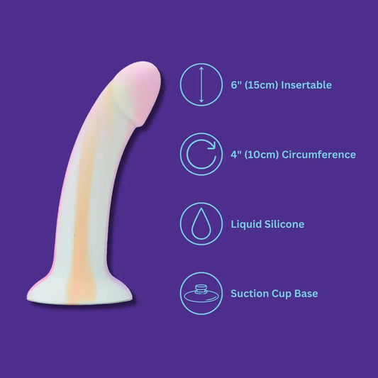 Mina Minty Silicone Dildo MINA