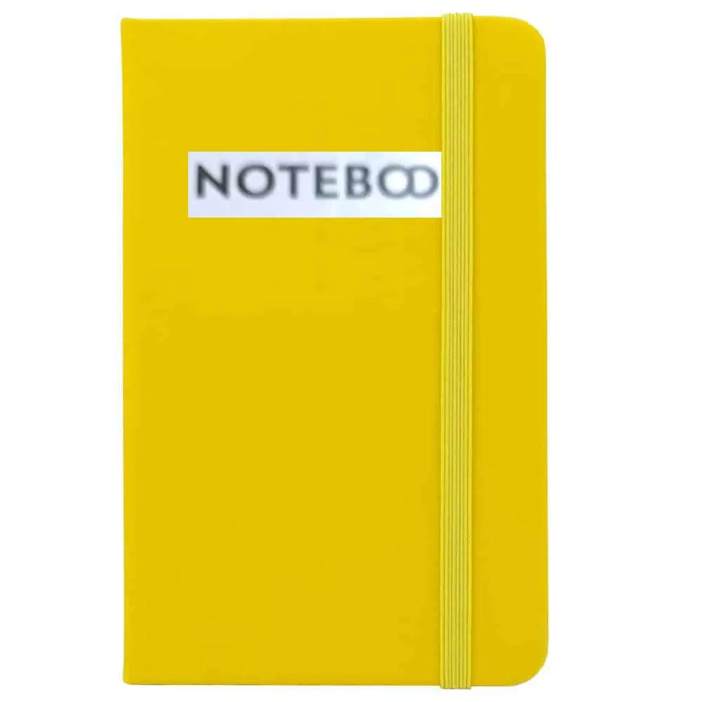Notebook Fragrances Yellow A5 Hard Cover Notebook