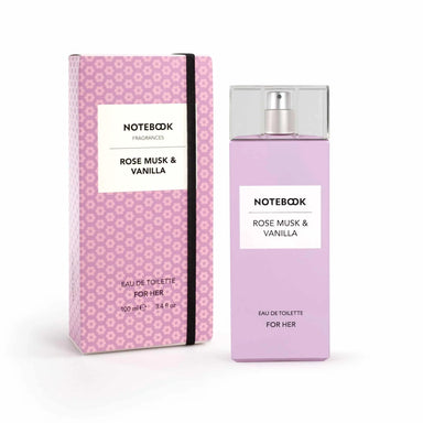 Notebook Rose Musk & Vanilla for Her Eau de Toilette Spray 100ml